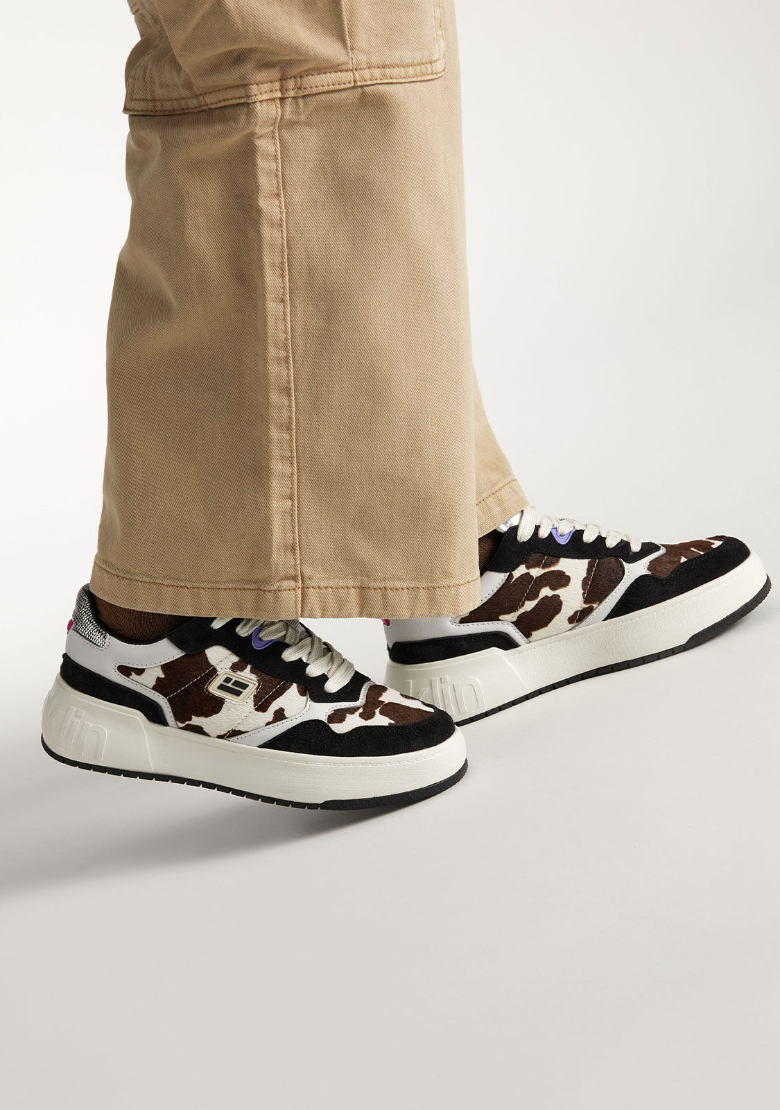 D FRANKLIN ZAPATOS / SNEAKERS / TENNIS Court Flag Cow