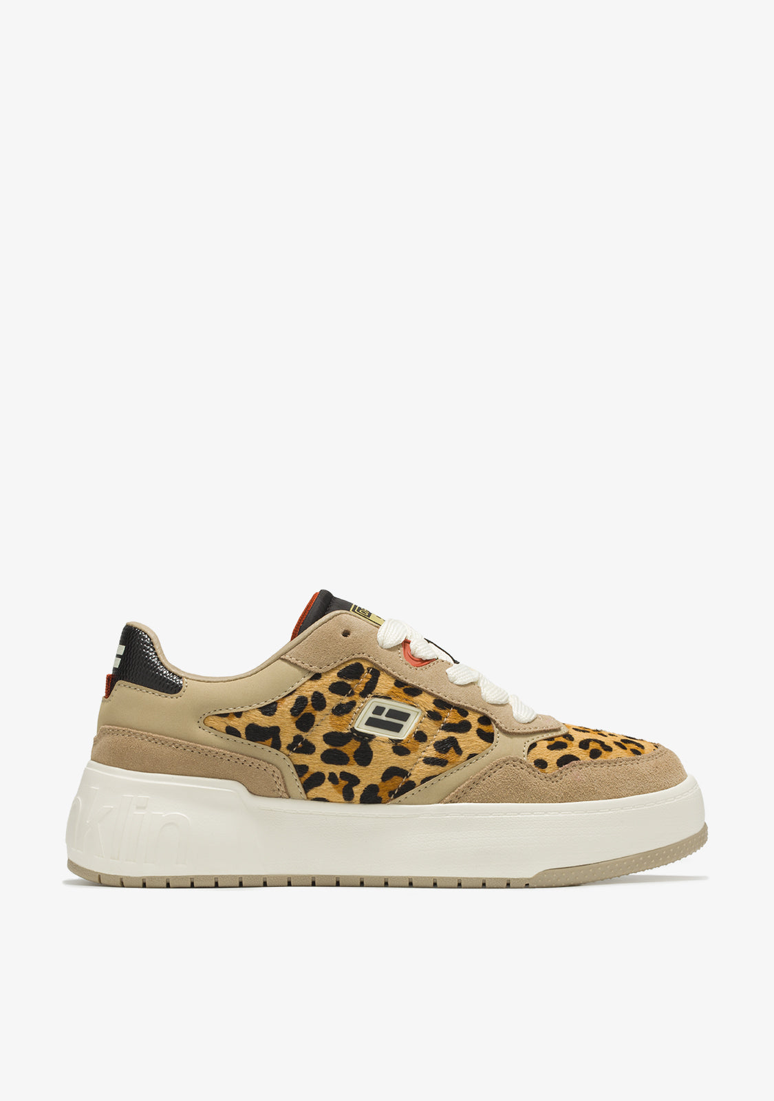 D FRANKLIN ZAPATOS / SNEAKERS / TENNIS Court Flag Leopard