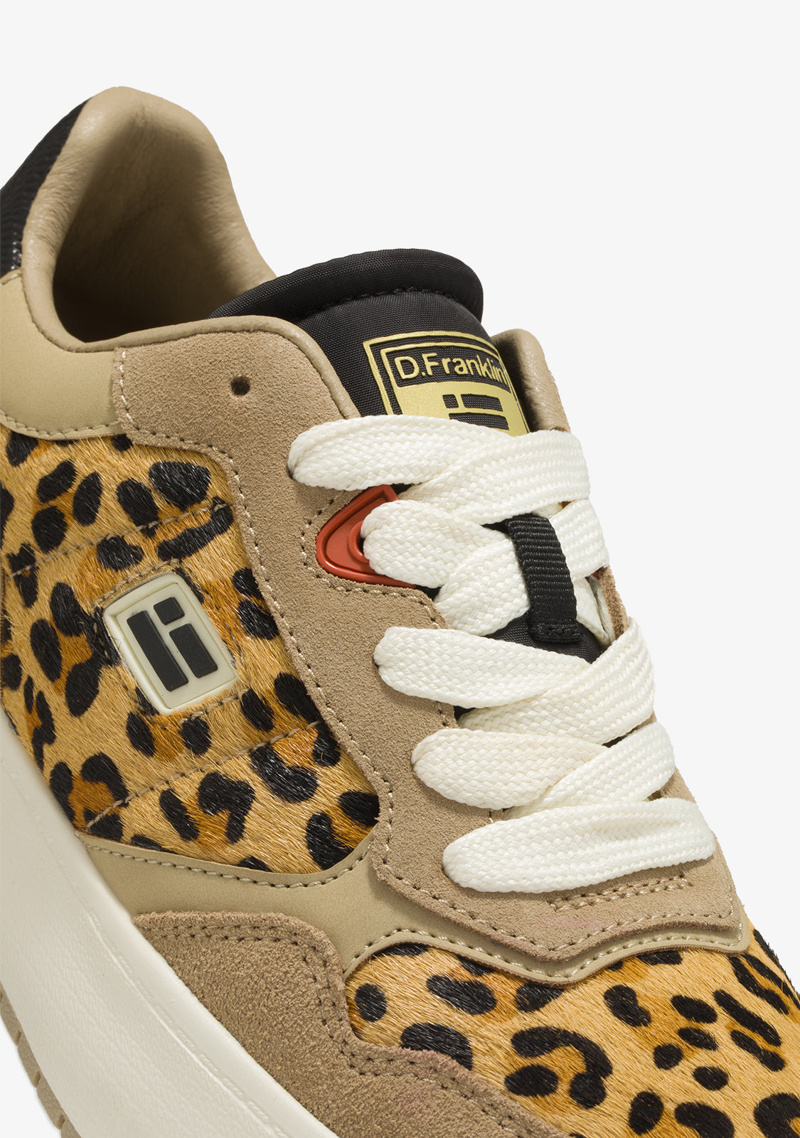 D FRANKLIN ZAPATOS / SNEAKERS / TENNIS Court Flag Leopard
