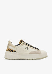 D FRANKLIN ZAPATOS / SNEAKERS / TENNIS Court '74 White / Leopard