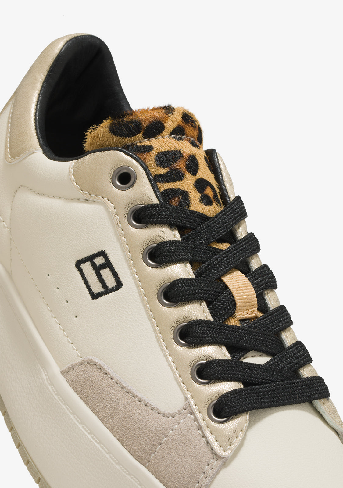 D FRANKLIN ZAPATOS / SNEAKERS / TENNIS Court '74 White / Leopard