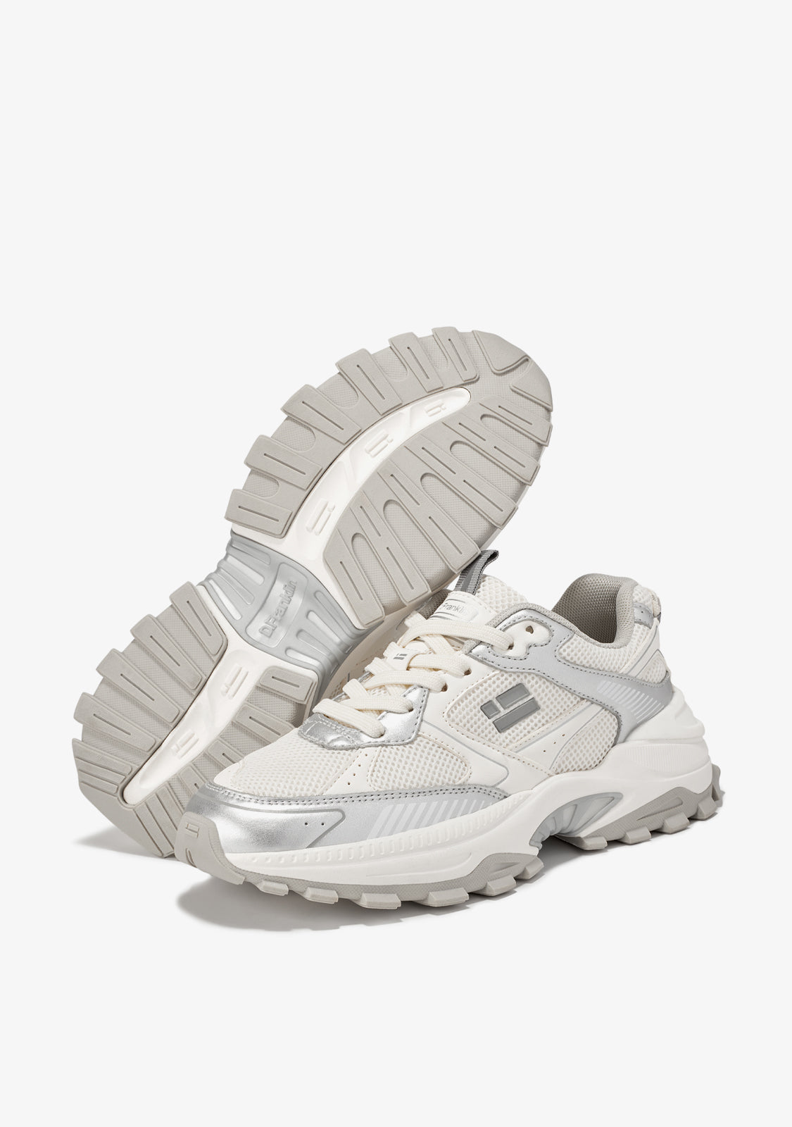 D FRANKLIN ZAPATOS / SNEAKERS / TENNIS 347 Track Flag Silver