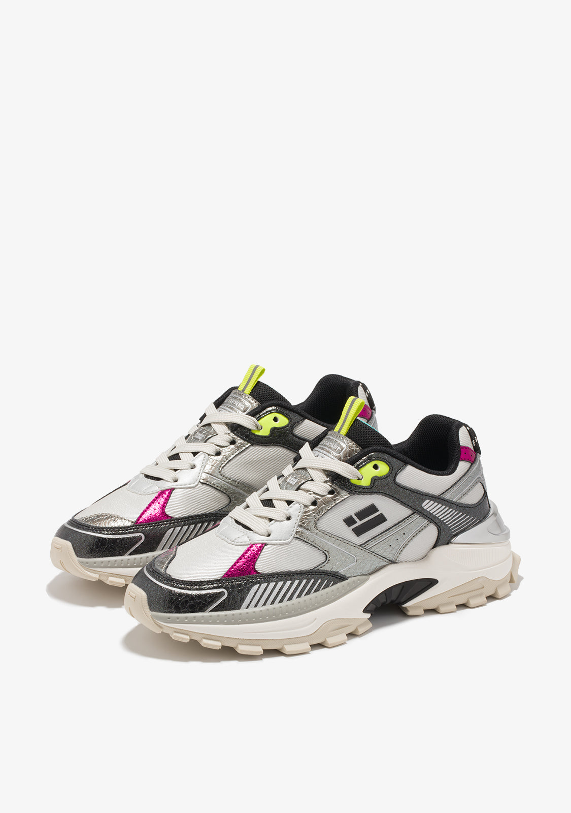 D FRANKLIN ZAPATOS / SNEAKERS / TENNIS 347 Track Flame Multi Silver