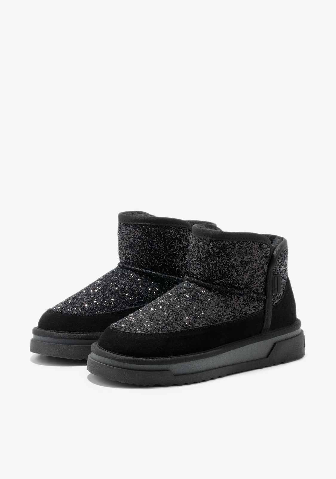 Atlas Glitter Black / Black