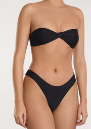 Harper Top + Ava Bottom Black Bikini