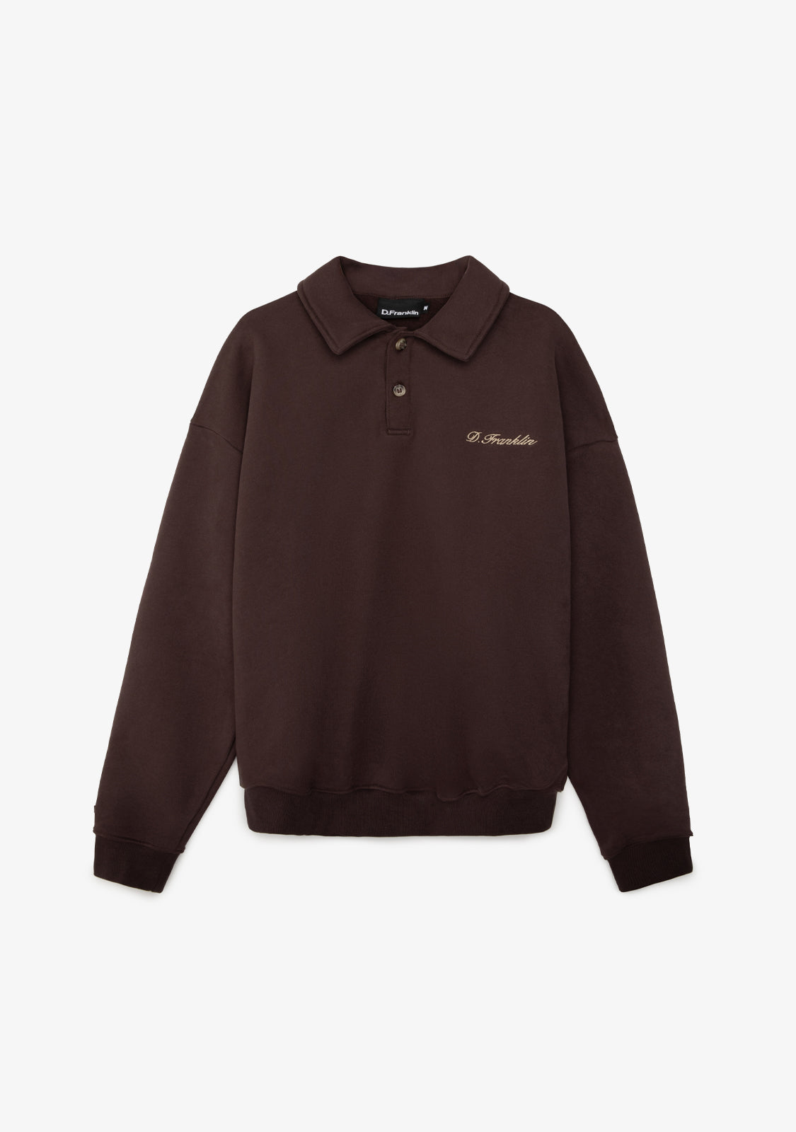 Polo Sweatshirt Brown