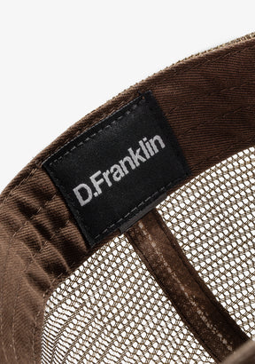 Ripstop Trucker Cap Brown