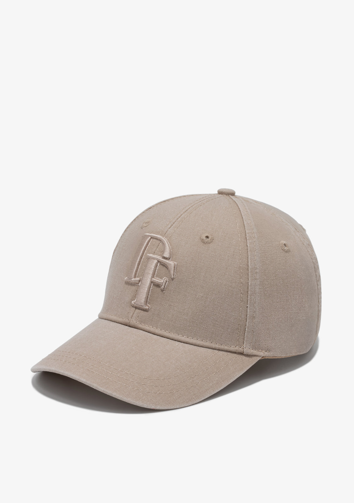 Initials Baseball Cap Sand