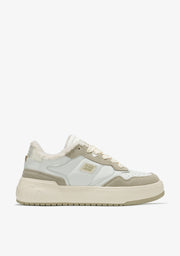 D FRANKLIN ZAPATOS / SNEAKERS / TENNIS Court Fleece White
