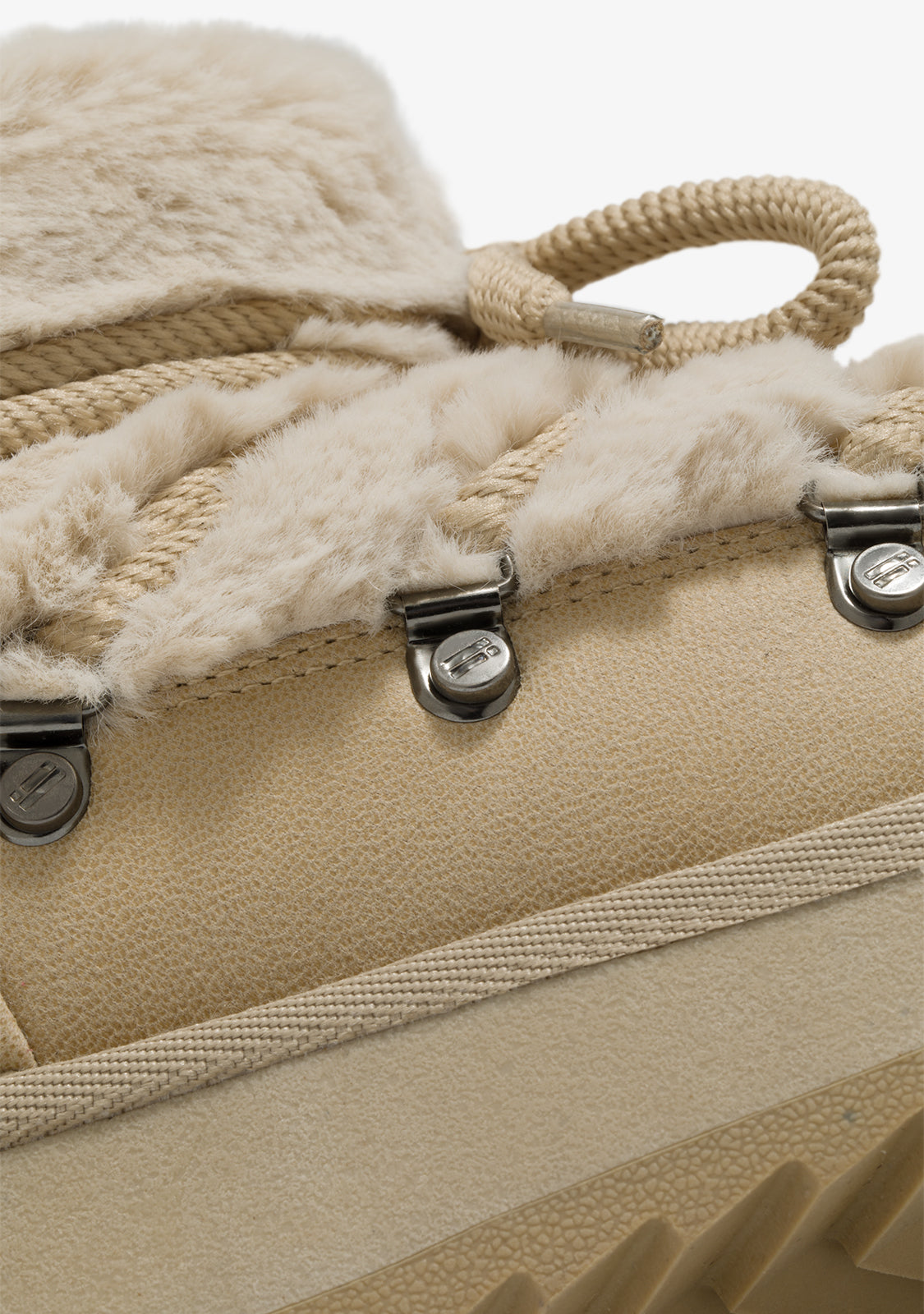 D FRANKLIN ZAPATOS / BOOTS / NORDIC Nordic Trk Fur Low Beige Kids