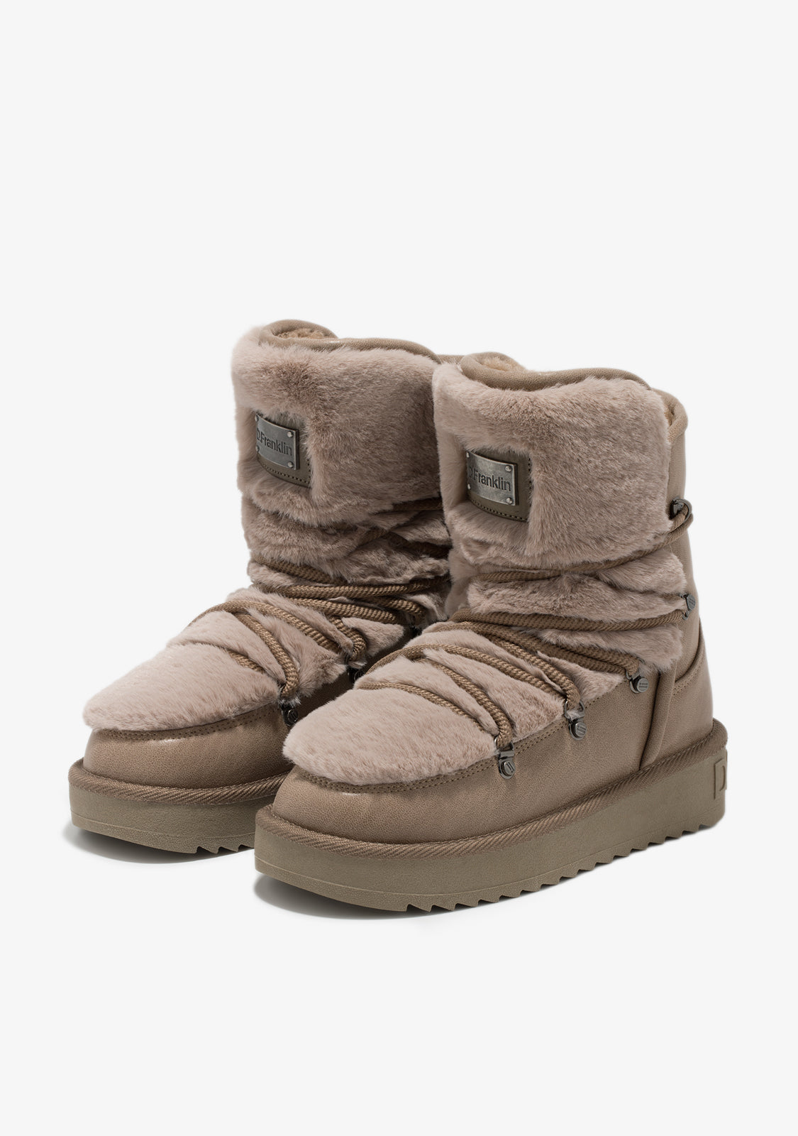 D FRANKLIN ZAPATOS / BOOTS / NORDIC Nordic Trk Fur Taupe