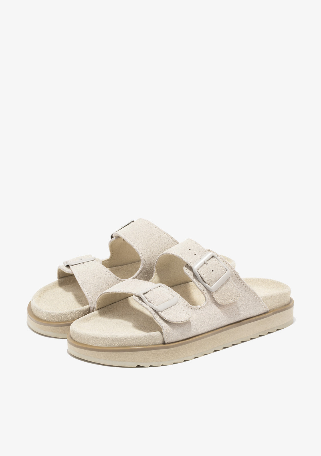 Nordic Sandal Buckle Full Beige