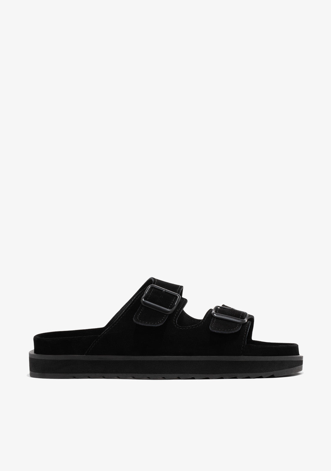 Nordic Sandal Buckle Full Black