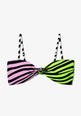 Maui Top Zebra Pink / Lime