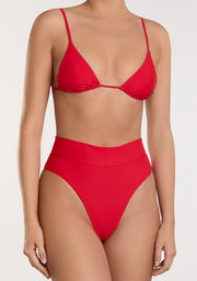 Kai Top + Kalea Bottom Chili Red Bikini
