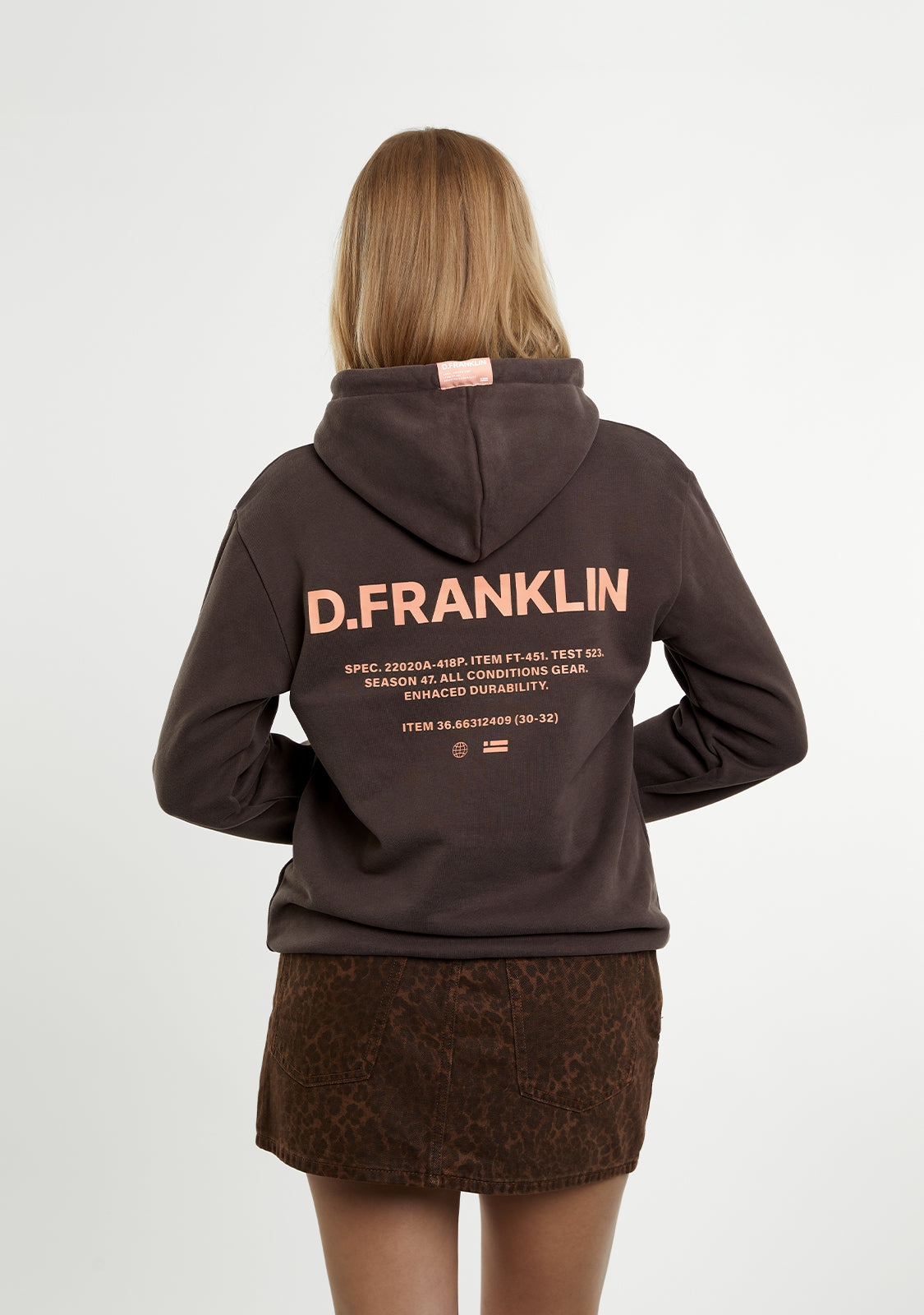 Worldwide Hoodie Brown