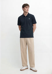 Basic Polo Shirt Navy / White