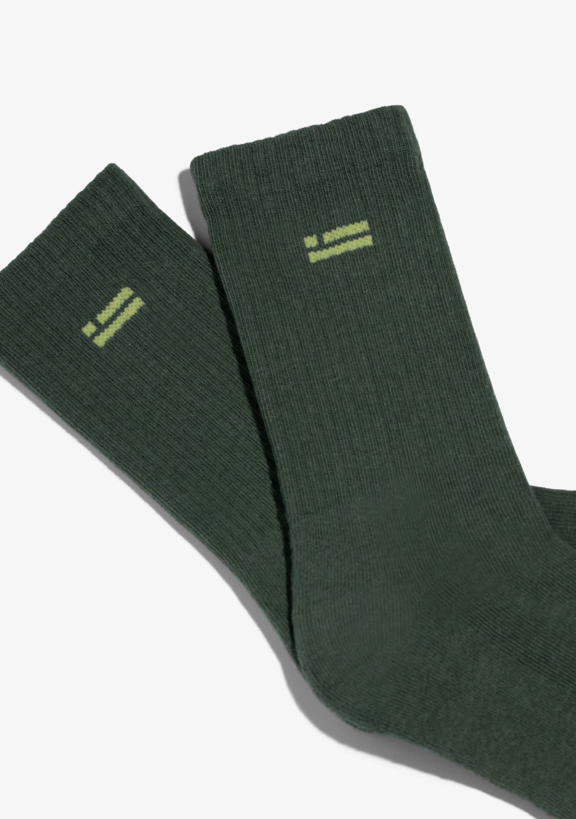 Gorpcore Flag Socks Green