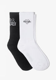 Love Sock Limited Black / White