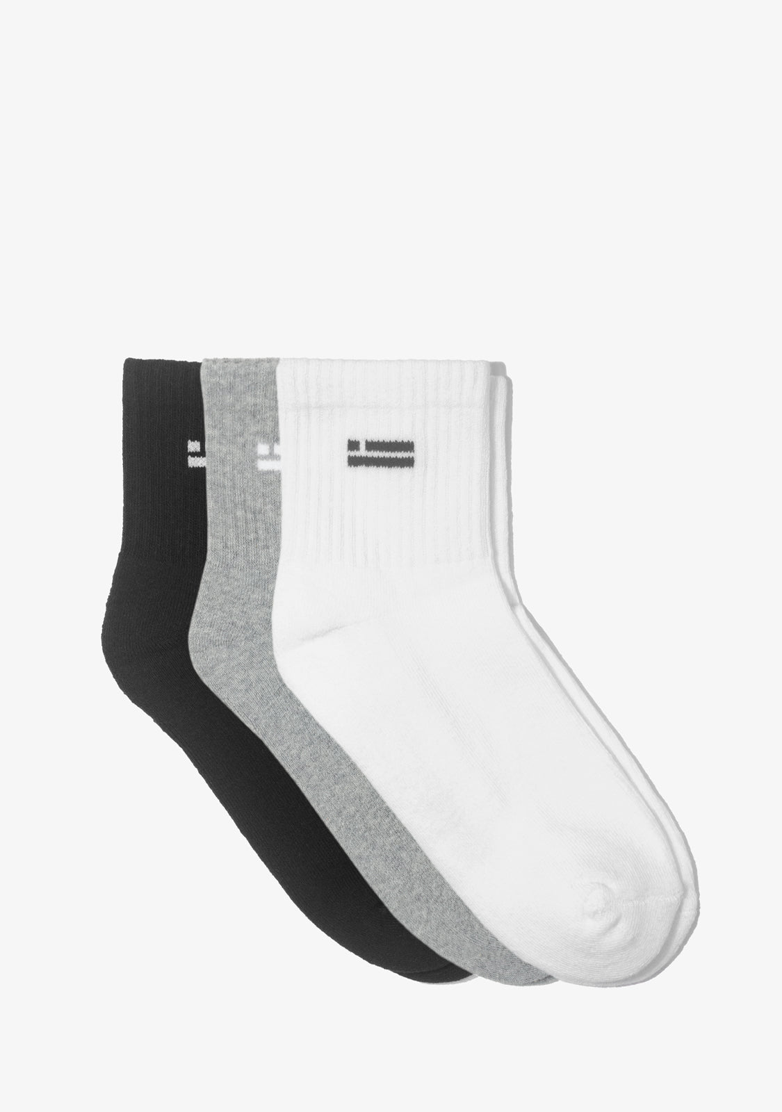 Flag Ankle Socks 3 Pack Basic