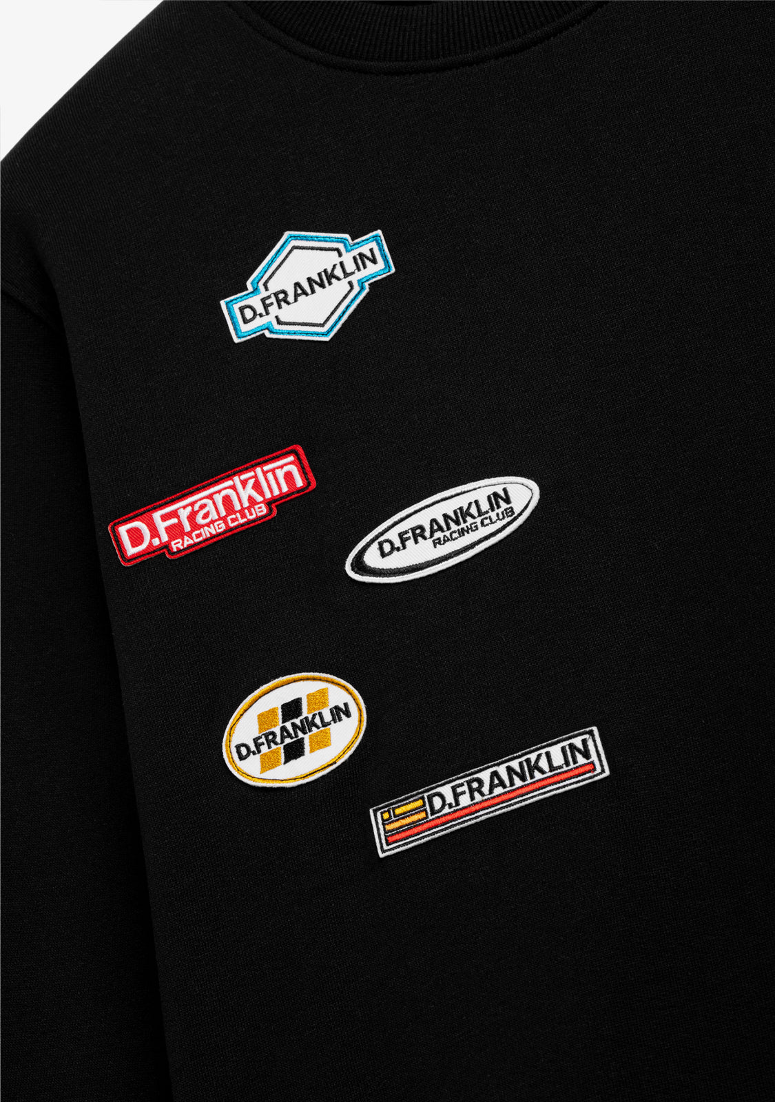 Crewneck Racing Club Sweatshirt Black