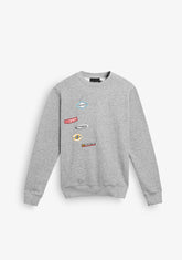 Crewneck Racing Club Sweatshirt Grey