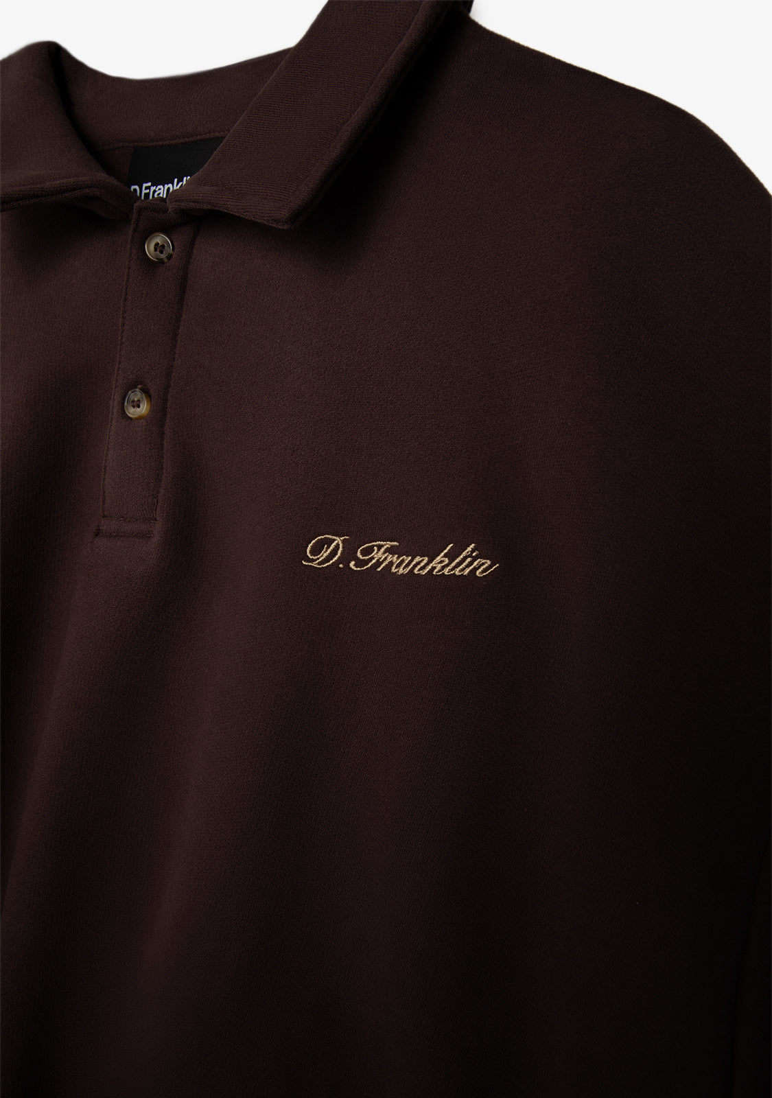 Polo Sweatshirt Brown