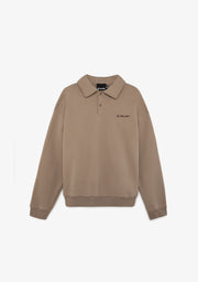 Polo Sweatshirt Sand