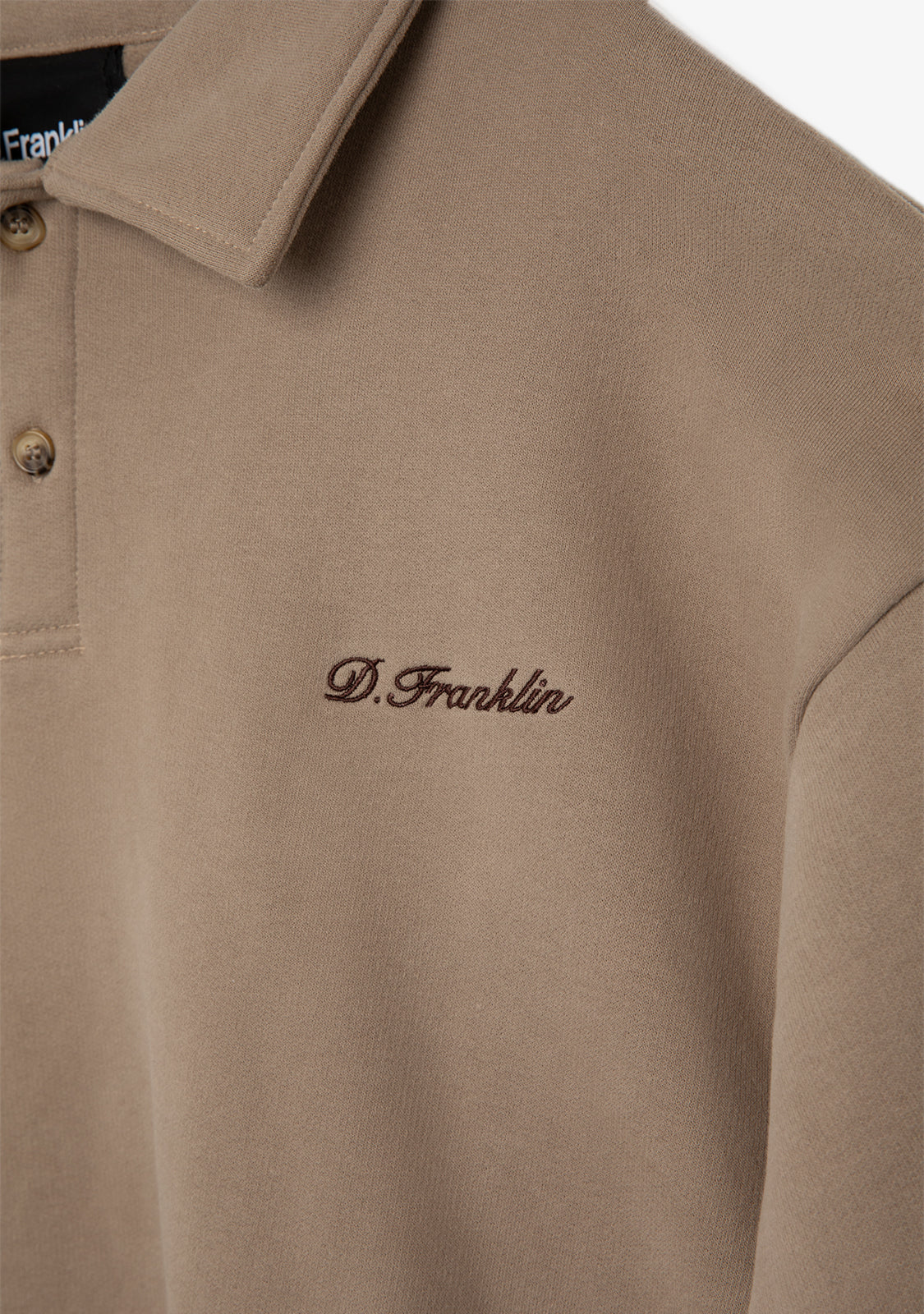 Polo Sweatshirt Sand
