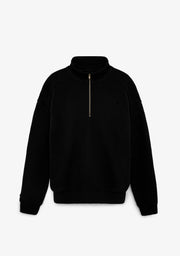Half-Zip Sweatshirt Black