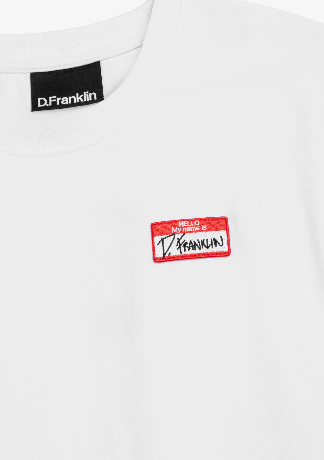 My Name Is Patch T-Shirt White