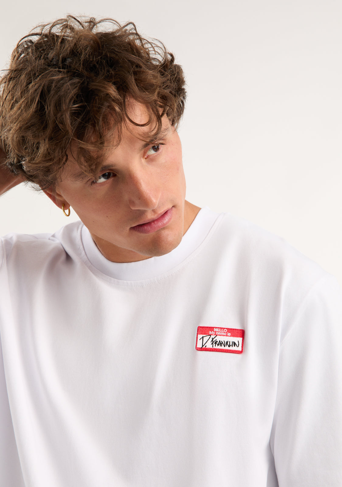 My Name Is Patch T-Shirt White