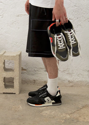 535 Kaki / Red