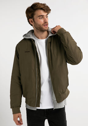 Logo Bomber Khaki