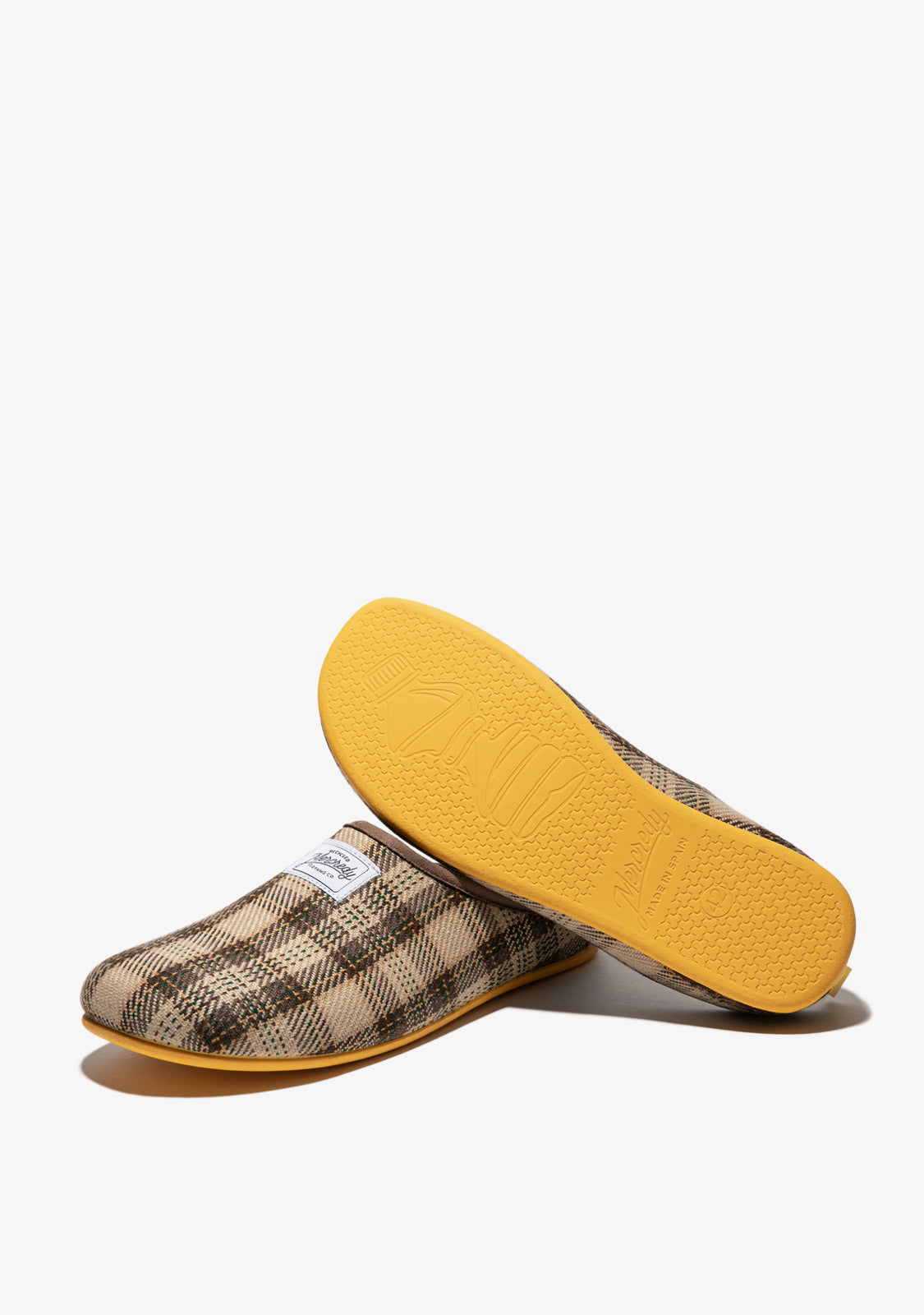 Mercredy Slipper Tartan Beige