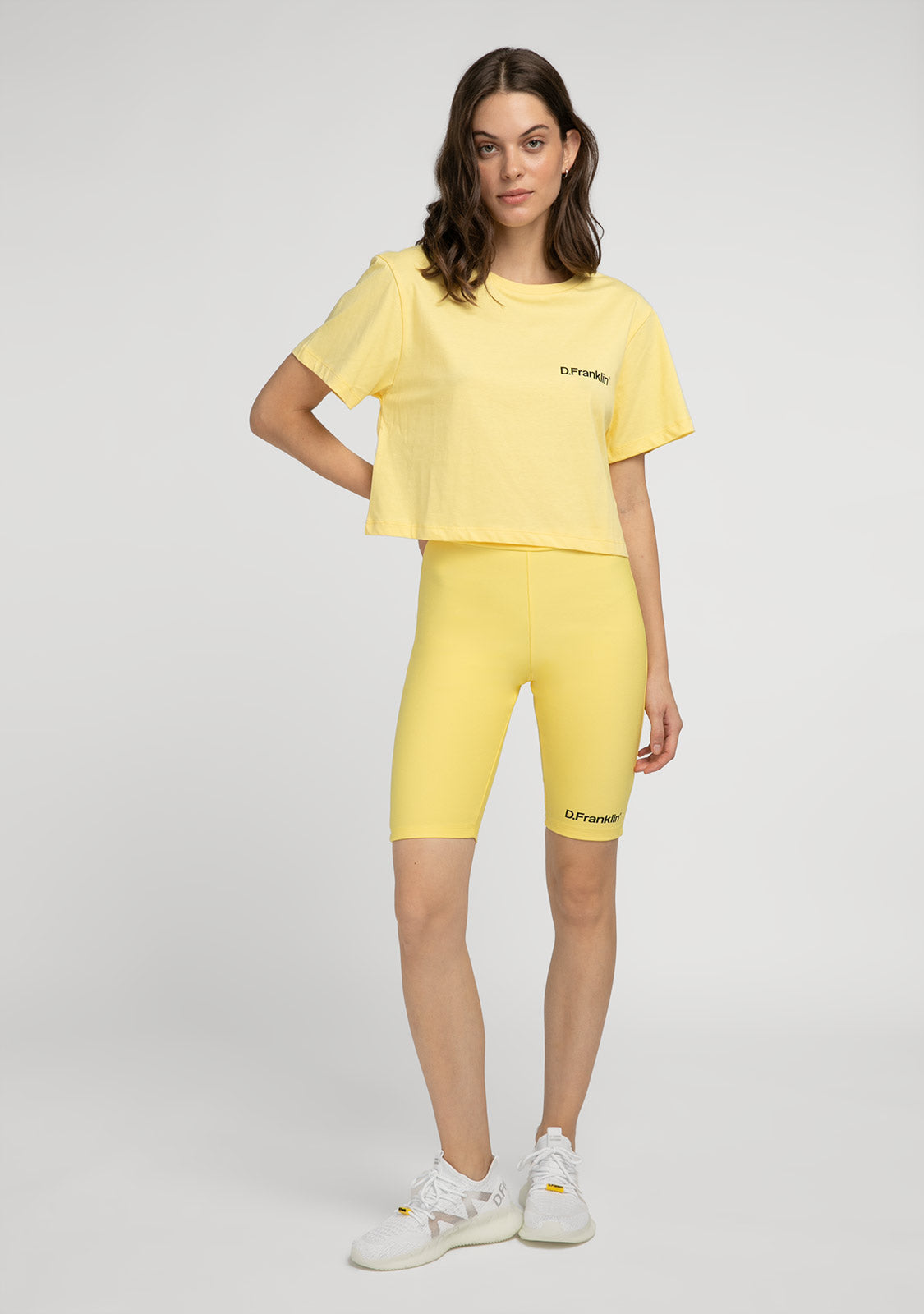 Basic Biker Short Yellow