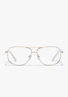 Aviator Mint Blue Block / Gold