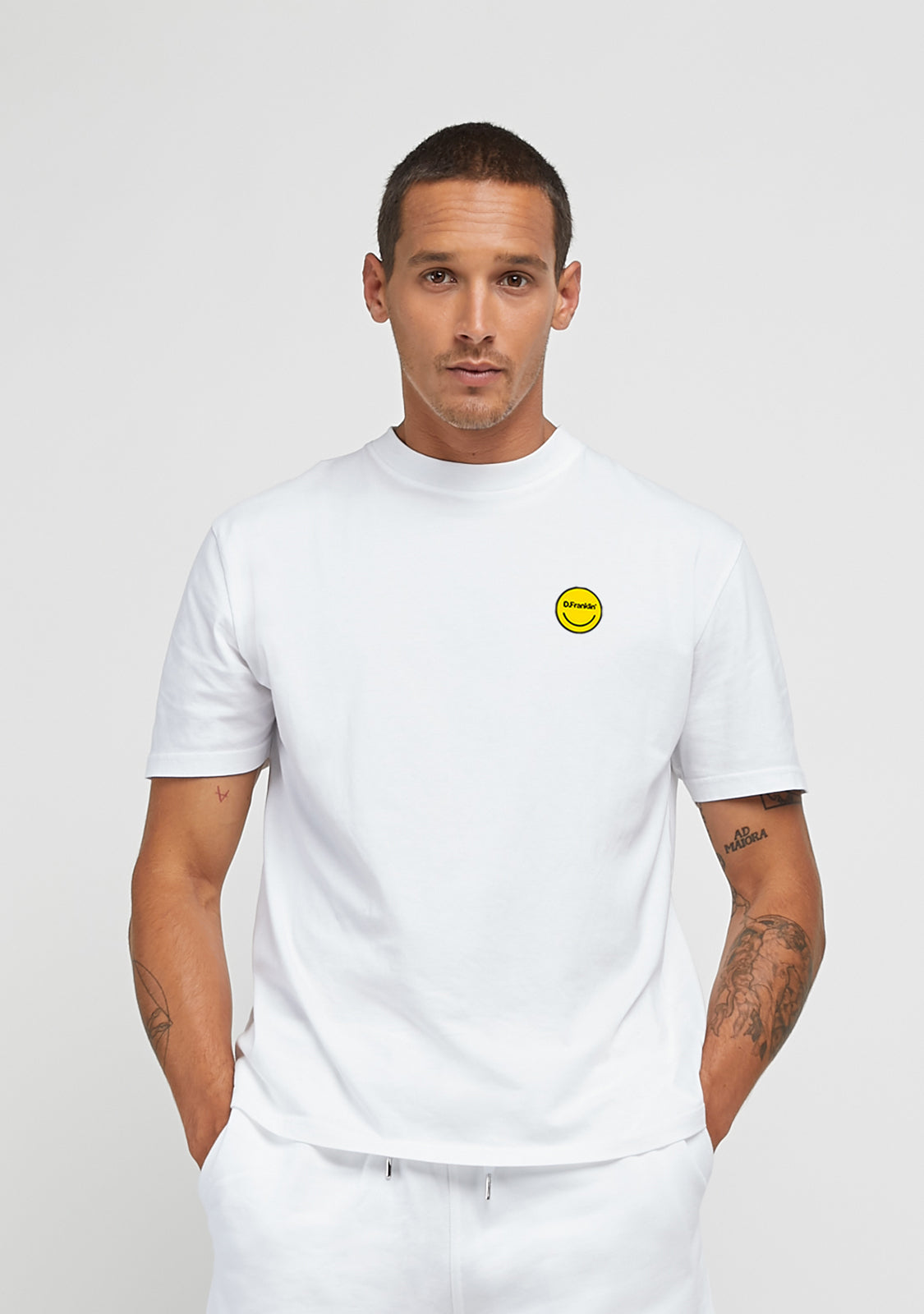 T-Shirt Smiley White