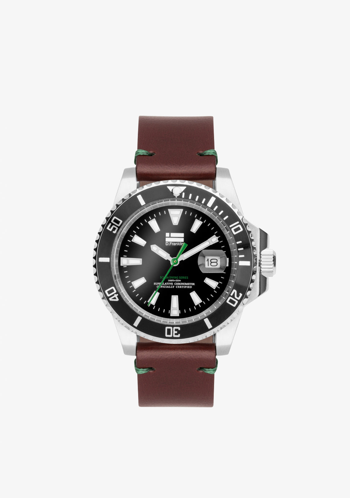 Scuba Diving Brown Steel Black / Black