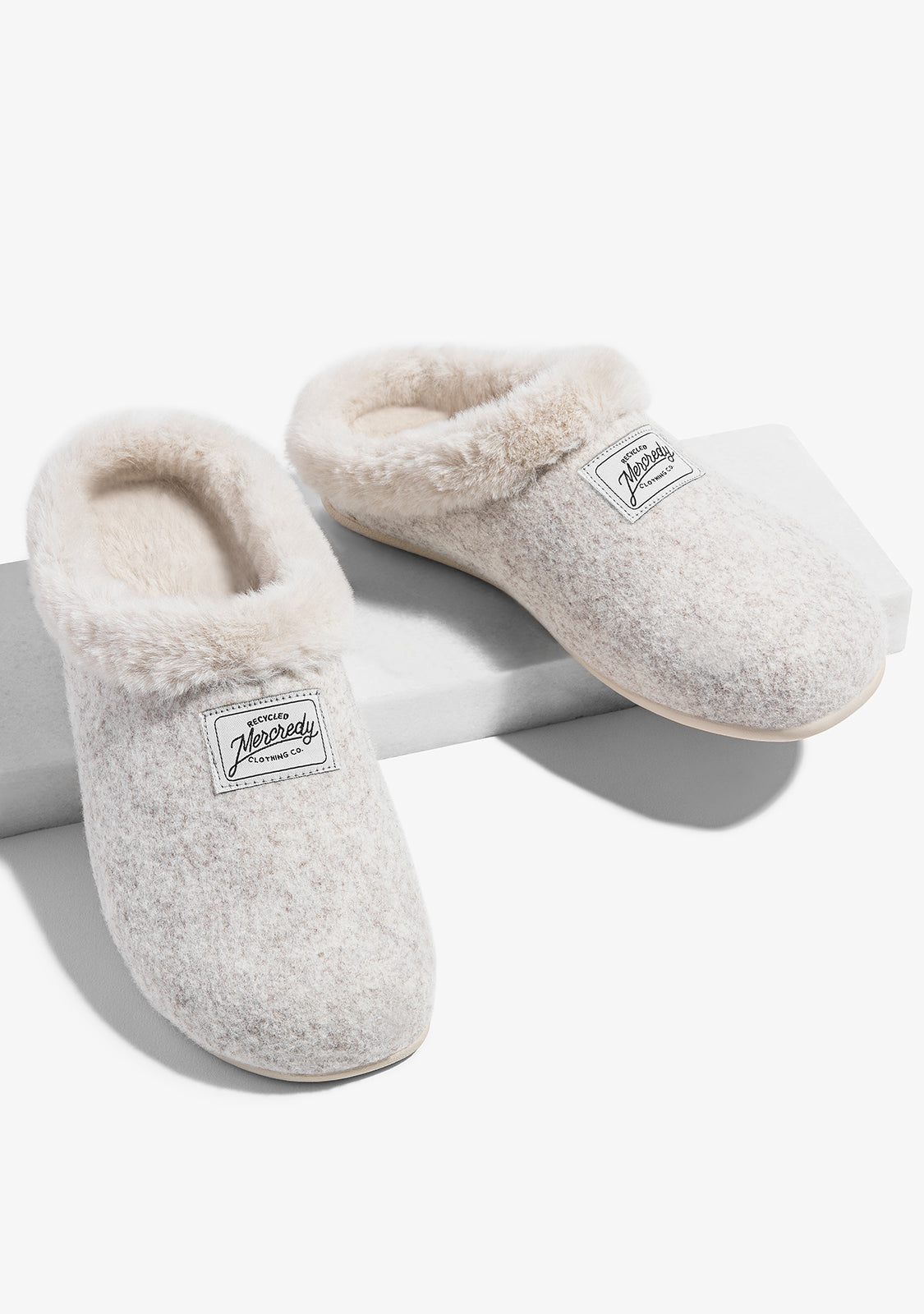 Mercredy Slipper Fur Beige