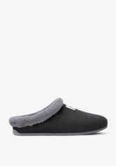 Mercredy Slipper Cord Black