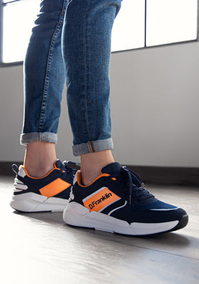 Walker Navy / Orange