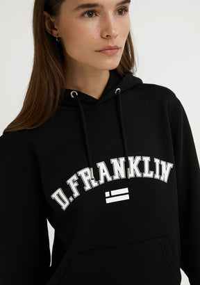 Varsity Hoodie Black / White