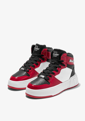 High Court White / Red / Black